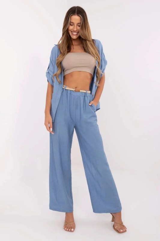 Dámské kalhoty model 214062 Italy Moda - Dámské oblečení kalhoty