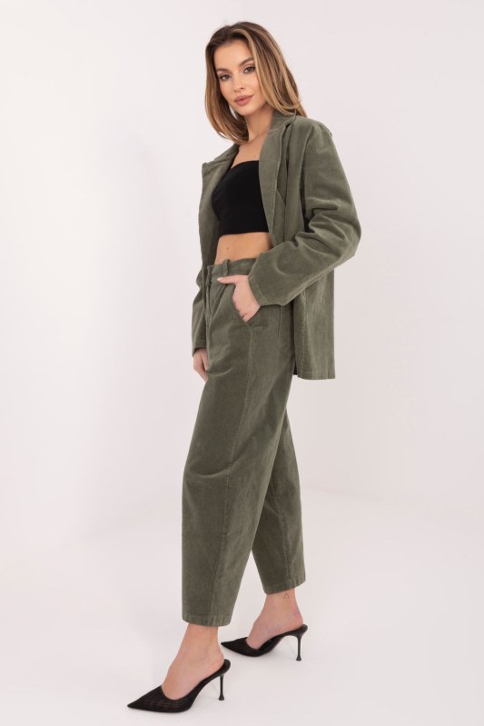 Kordové kalhoty model 224998 Rue Paris - Dámské oblečení kalhoty