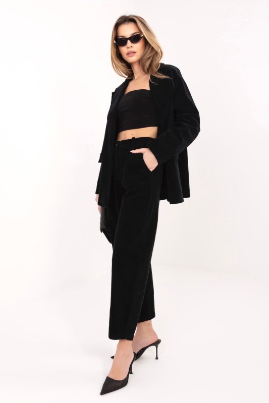 Kordové kalhoty model 225001 Rue Paris
