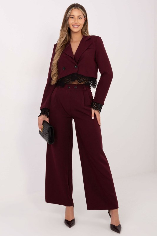 Dámské kalhoty na zip model 225567 Rue Paris