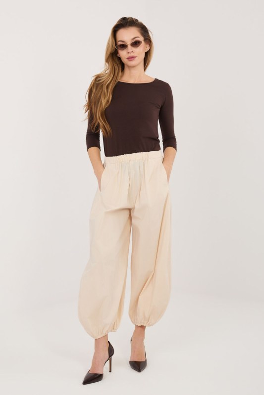 Dámské kalhoty na zip model 225857 Rue Paris