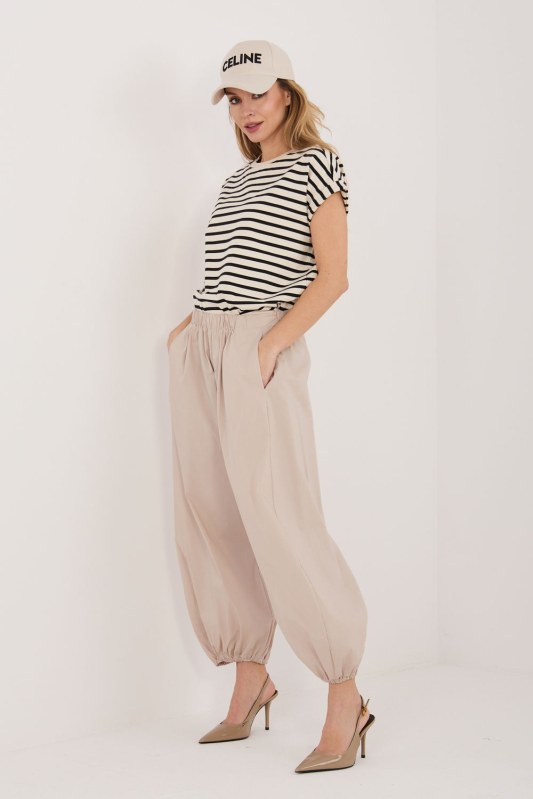 Dámské kalhoty na zip model 225860 Rue Paris