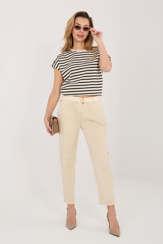 Manšestrové kalhoty model 226478 Italy Moda