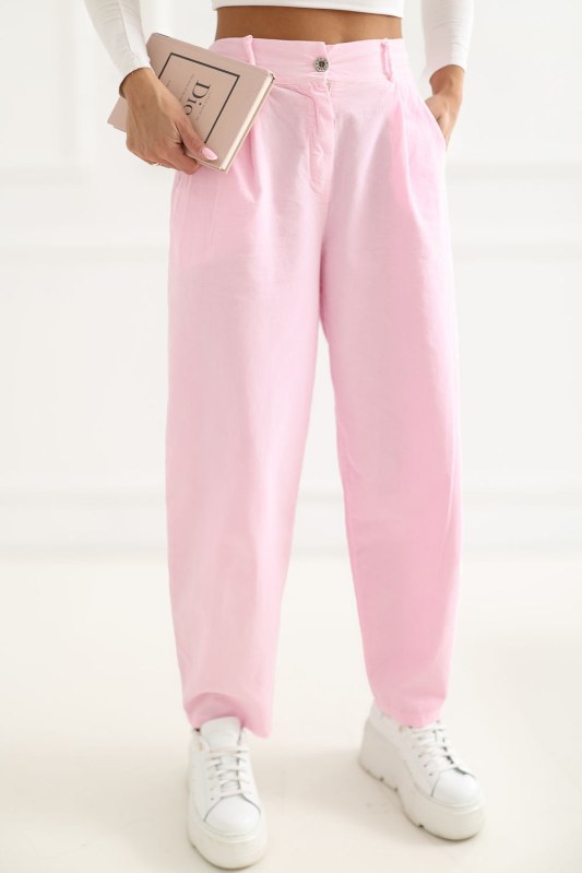 Manšestrové kalhoty model 228360 Rue Paris