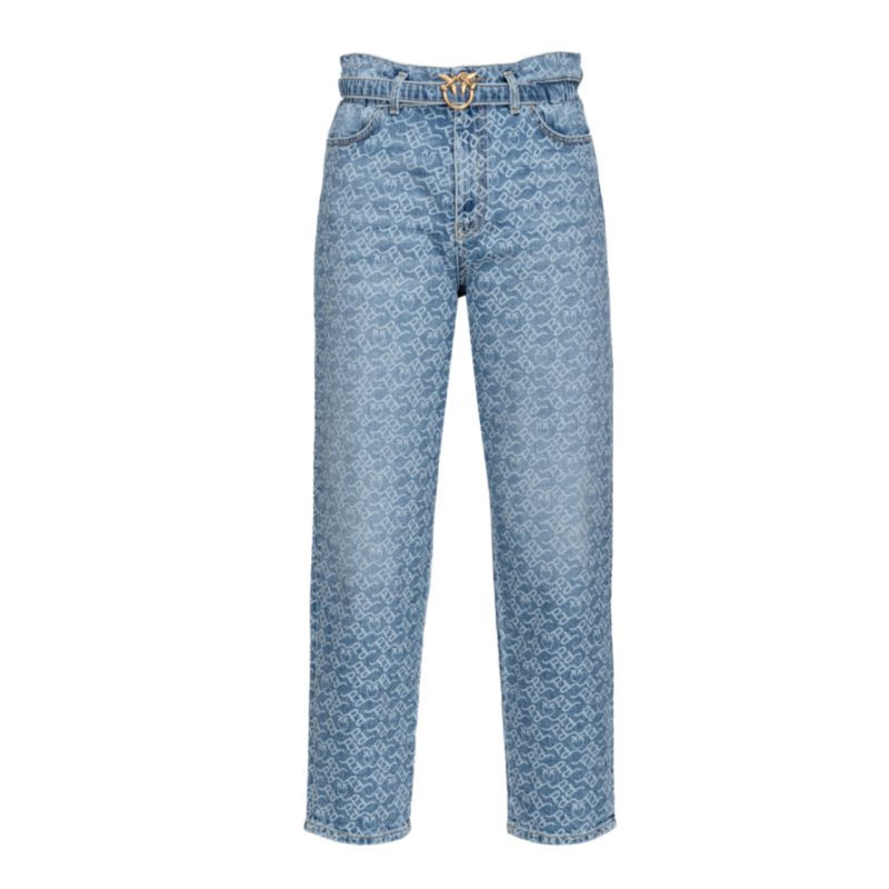 Pinko Mom Fit Jeans W 100232A0IA - kalhoty