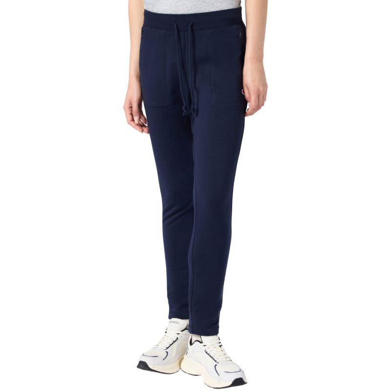 Dámské kalhoty Champion Slim Pants v&nbsp;tmavě modré barvě 118041 BS501 - Dámské oblečení kalhoty