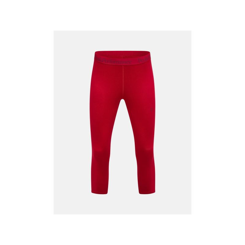 Tepelné kalhoty PEAK PERFORMANCE Spirit Short Johns Women, bordové