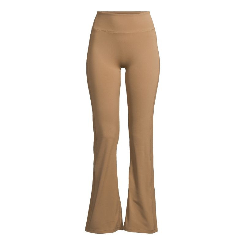 Dámské kalhoty CASALL Soft Touch Flared Pants, zelené