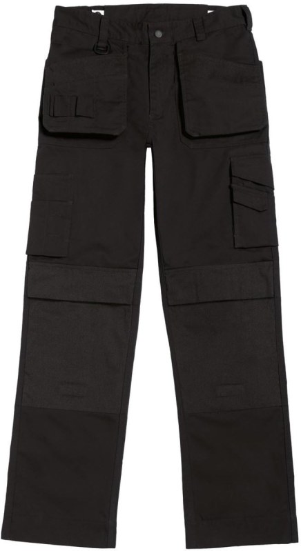 B&C Performance Pro Pracovní kalhoty s multi-kapsami 01.0C51 black