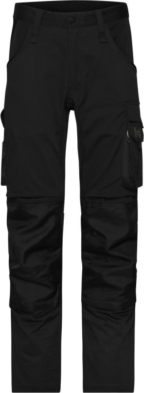 Daiber JN 1812 (62-64) Pracovní strečové kalhoty "Slim Line" 02.112X black/black