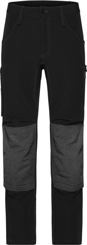 Daiber JN 1813 (42-60) Pracovní 4-cestně strečové kalhoty "Slim Line" 02.113M black - Dámské oblečení kalhoty