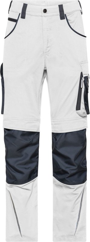 Daiber JN 1832 (62-64) Pracovní kalhoty "Modern Style" - Strong 02.132X white/carbon