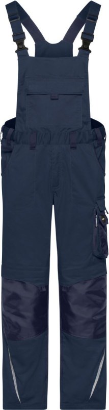 Daiber JN 1833 (62-68) Pracovní kalhoty s laclem - Strong 02.133X navy/navy