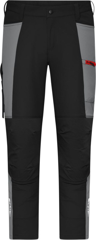 Daiber JN 1884 (42-60) Unisex strečové pracovní kalhoty 02.184M black/metal grey