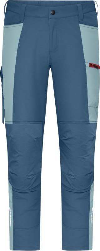 Daiber JN 1884 (42-60) Unisex strečové pracovní kalhoty 02.184M deep blue/steel blue