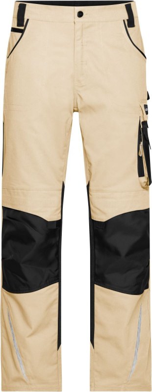 Daiber JN 832 (25-28) Pracovní kalhoty - Strong 02.832S stone/black