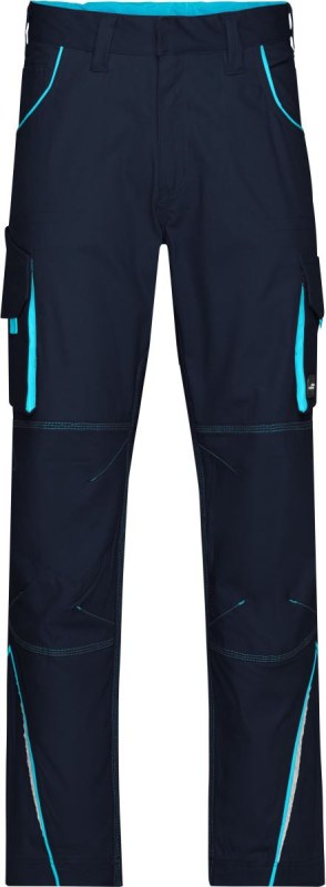 Daiber JN 847 (25-28) Pracovní kalhoty - Color 02.847S navy/turquoise