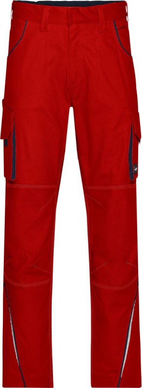Daiber JN 847 (62) Pracovní kalhoty - Color 02.847X red/navy