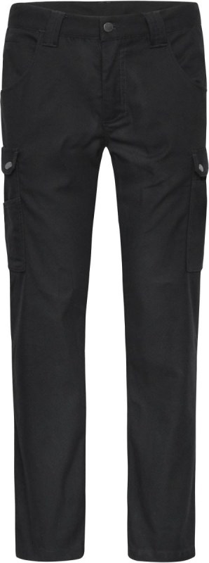 Daiber JN 877 (42-60) Pracovní cargo kalhoty - Solid 02.877M black