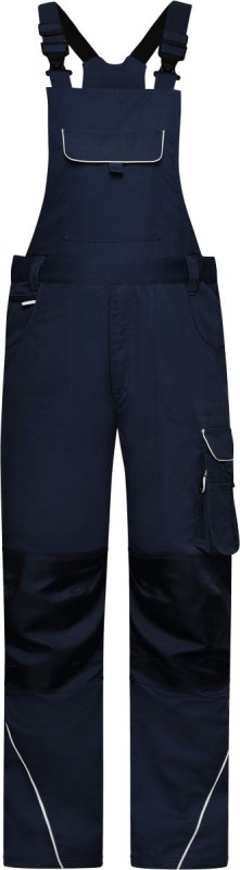 Daiber JN 879 (42-60) Pracovní kalhoty s laclem - Solid 02.879M navy