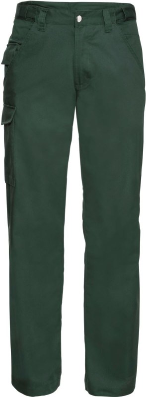 Russell Athletic 001M, Length = 34" Pracovní keprové kalhoty 12.C01M bottle green
