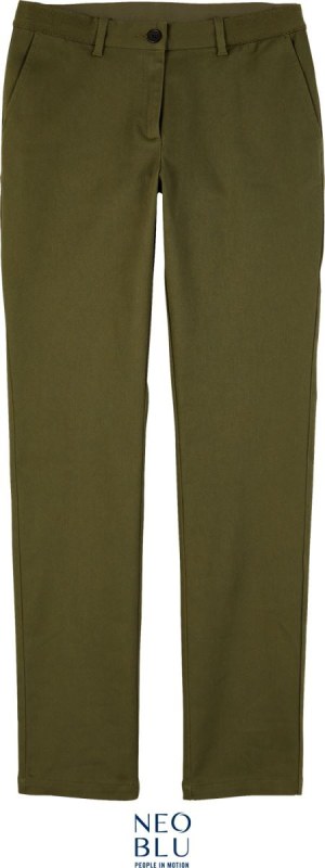 NEOBLU Gustave Women Dámské chino kalhoty 24.3179 deep khaki