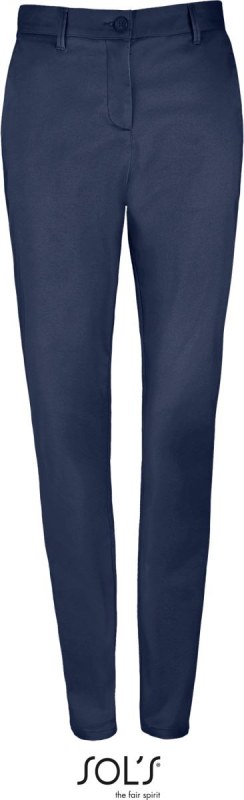 SOL´S Jared Women Dámské saténové elastické kalhoty 25.2918 french navy
