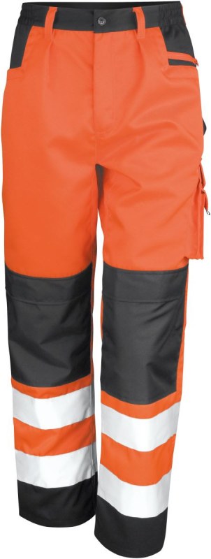 Result R 327X Bezpečnostní cargo kalhoty 30.327X fluorescent orange