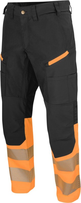 ProJob 6528 Waistpants Stretch (146-156) Strečové bezpečnostní kalhoty 64.528L orange/black