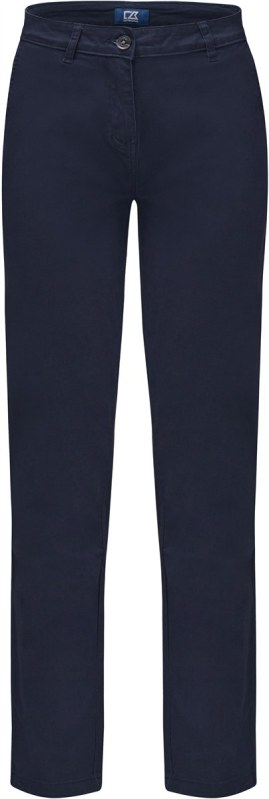Cutter & Buck Edgemont Chinos Women Dámské chino kalhoty 68.6421 dark navy - Dámské oblečení kalhoty