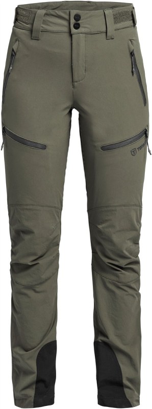 Tenson TXlite Flex Pants Women Dámské elastické kalhoty 84.8063 dark khaki - Dámské oblečení kalhoty