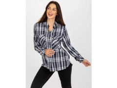 Dámská halenka D70039Z11082A tmavě šedá - FPrice