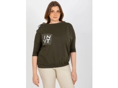 Dámská halenka EM BZ HW 20 478.42P Khaki tmavě zelená - FPrice