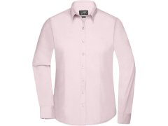 Daiber JN 677 Popelínová halenka s dlouhým rukávem 02.0677 light pink