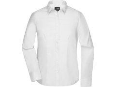 Daiber JN 681 Mikro keprová halenka s dlouhým rukávem 02.0681 white
