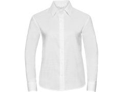 Russell Athletic 932F Halenka Oxford s dlouhým rukávem 11.932F white