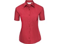 Russell Athletic 935F Popelínová halenka s krátkým rukávem 11.935F classic red