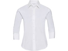 Russell Athletic 946F Elastická halenka s 3/4 rukávem 11.946F white