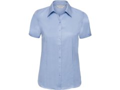 Russell Athletic 963F Halenka s krátkým rukávem, vzor rybí kost 11.963F light blue