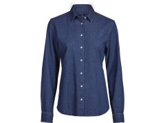 Tee Jays TJ 4005 Denim halenka s dlouhým rukávem 18.4005 blue denim
