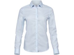 Tee Jays TJ 4025 Luxusní elastická halenka s dlouhým rukávem 18.4025 light blue