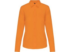 Kariban K 549 Popelínová halenka "Jessica" s dlouhým rukávem 20.K549 orange