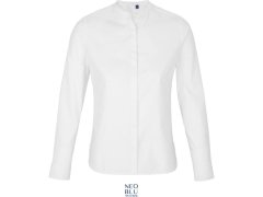NEOBLU Bart Women Popelínová halenka s dlouhým rukávem 24.3787 optic white
