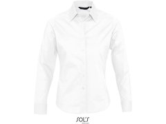 SOL´S Eden Elastická halenka s&nbsp;dlouhým rukávem 25.7015 white