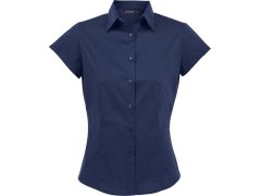 SOL´S Excess Elastická halenka s krátkým rukávem 25.7020 dark blue