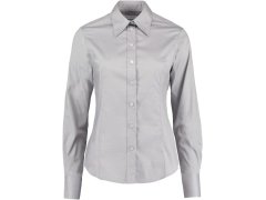 Kustom Kit KK 702 (6-24) Halenka Oxford s dlouhým rukávem 43.0702 silver grey