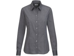 Seidensticker Blouse Regular LSL Popelínová halenka s dlouhým rukávem 78.0604 anthracite