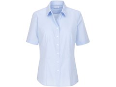 Seidensticker Blouse SSL Halenka s krátkým rukávem 78.0605 light blue