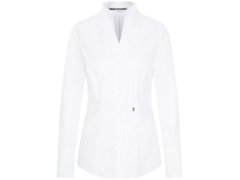 Seidensticker Chalice Blouse Slim LSL Popelínová halenka s dlouhým rukávem 78.1182 white