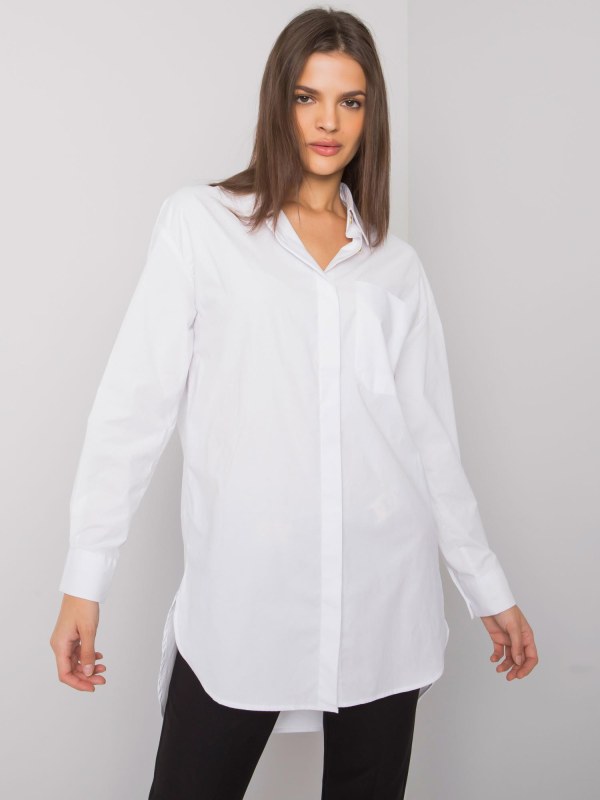 Dámská košile EM KS 005.34 bílá - Exmoda - Dámské oblečení košile a halenky